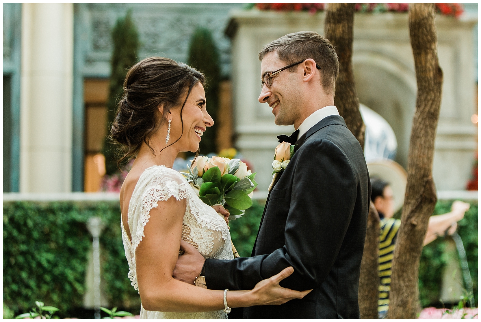 Las Vegas Elopement at the Bellagio photo by Lindsey Ramdin, L.A.R. Weddings